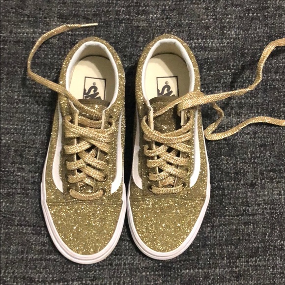 COPY - Gold glitter vans - Picture 4 of 5
